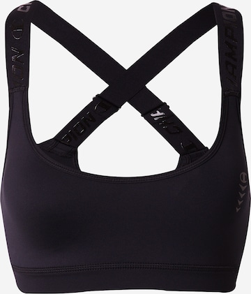 Bustier Soutien-gorge de sport Champion Authentic Athletic Apparel en noir : devant