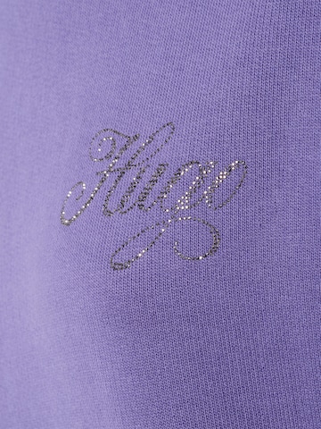 HUGO Sweatshirt ' Dejandra ' in Purple