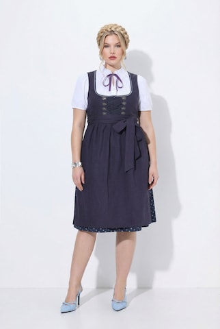 Ulla Popken Dirndl in Purple: front