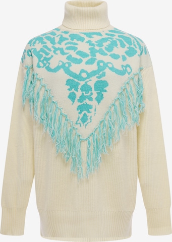 IZIA - Jersey en beige: frente