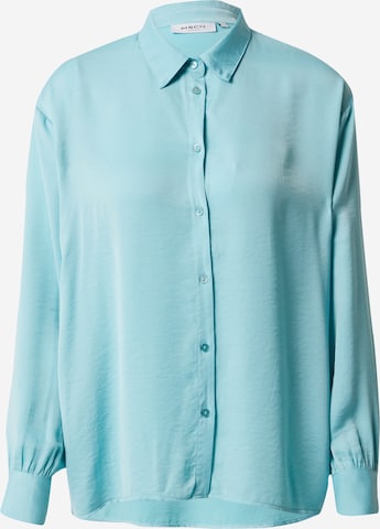 MSCH COPENHAGEN Blouse 'Stefana' in Blauw: voorkant