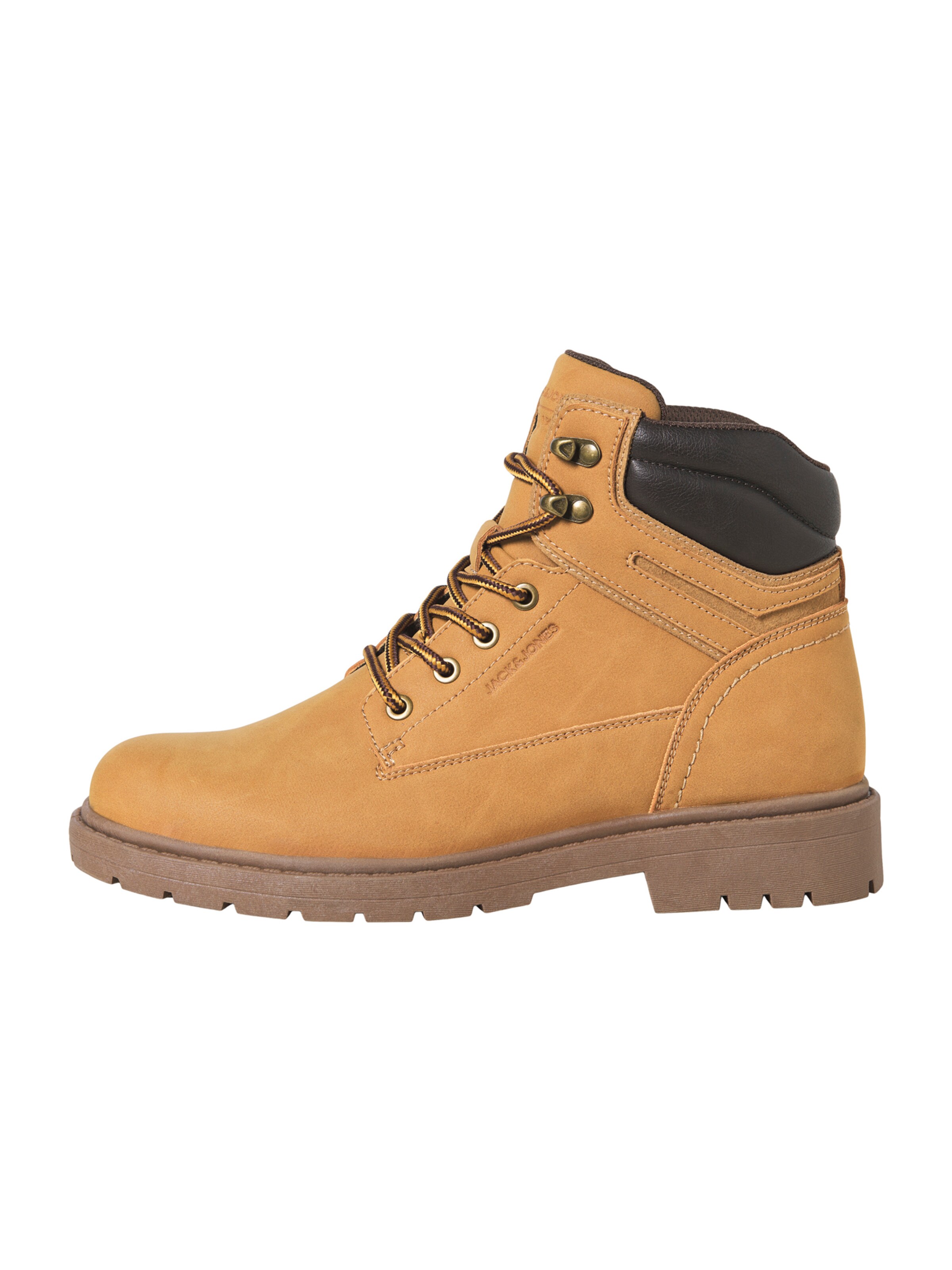 JACK & JONES Schnürboots 'JFWMARSH' in Orange: Vorderseite