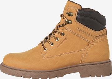 Boots stringati 'JFWMARSH' di JACK & JONES in arancione: frontale