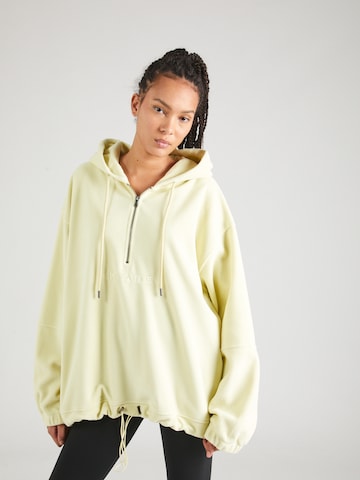 Karo Kauer Sweatshirt in Yellow: front