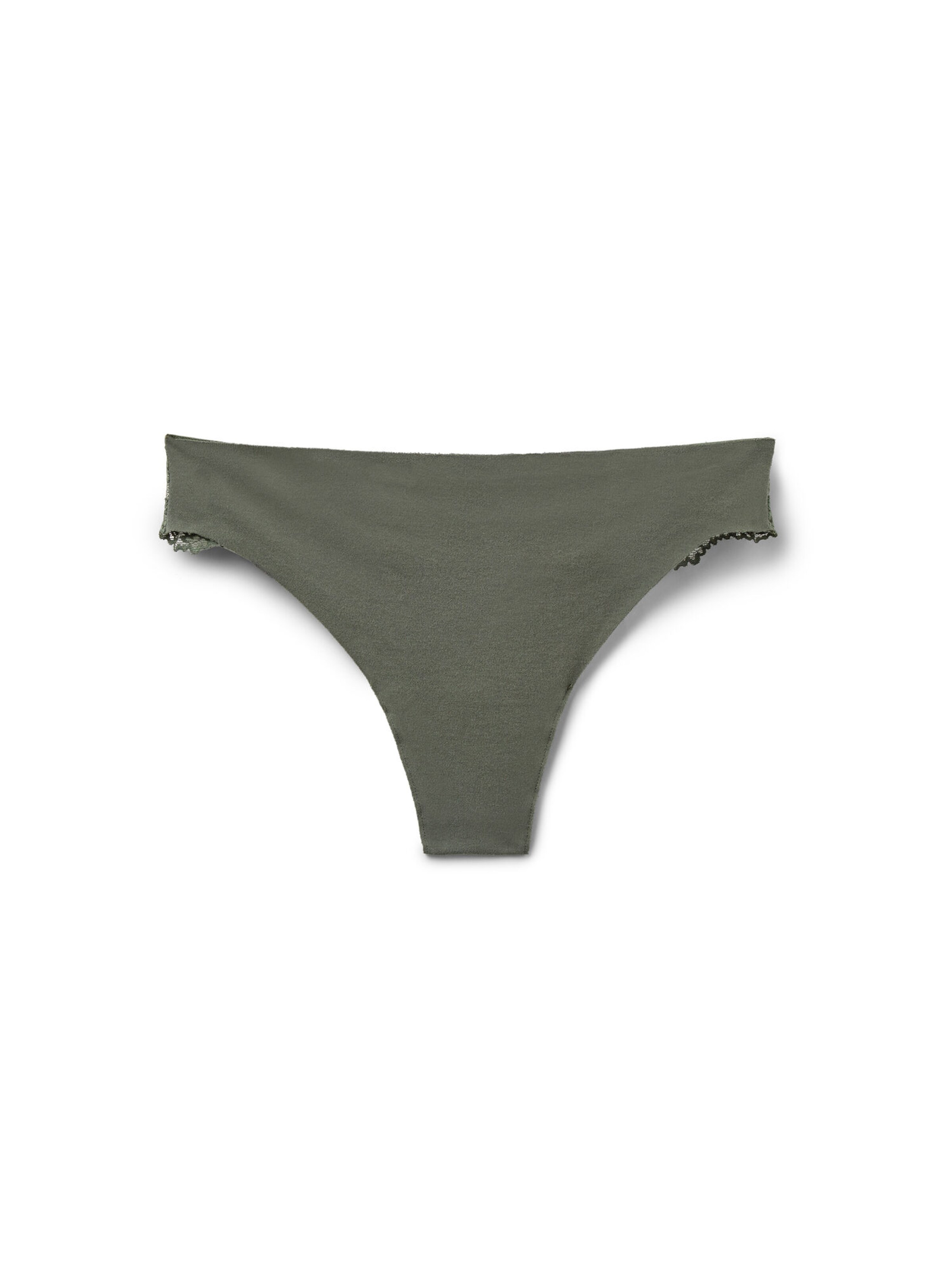 Tezenis Thong in Green: front