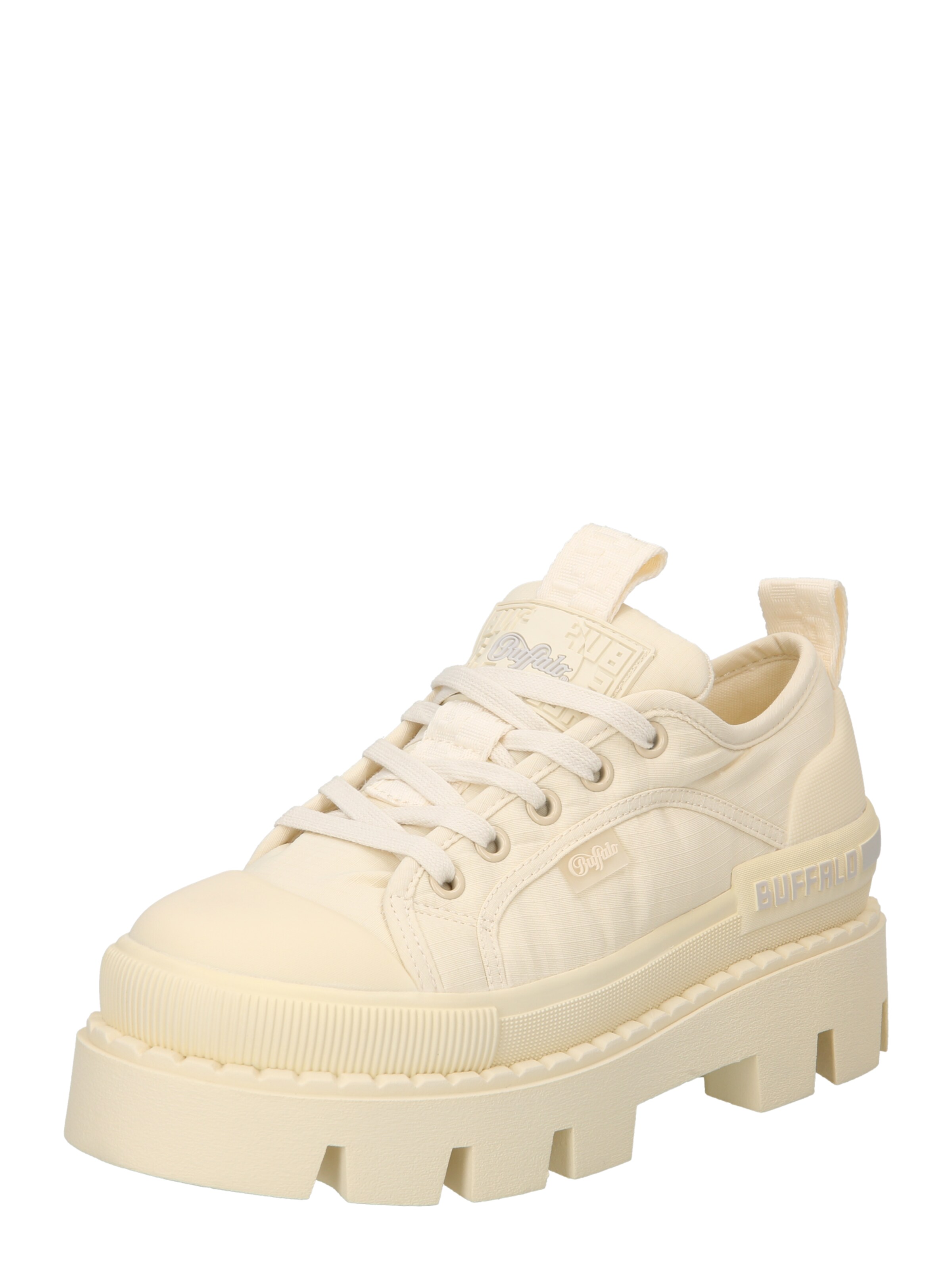 BUFFALO - Sapatilhas baixas 'Raven' em bege: frente