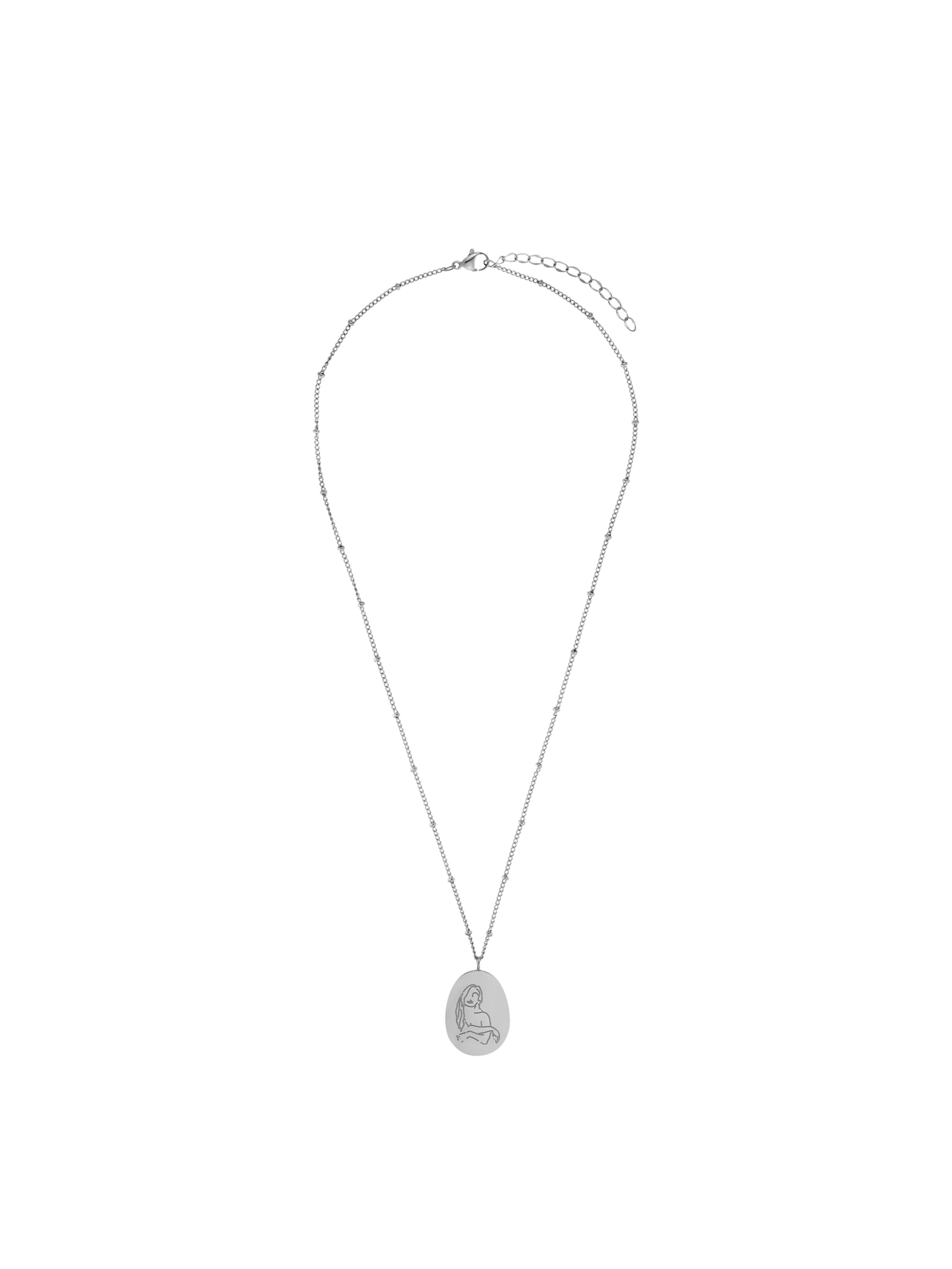 Heideman Kette 'Valeska' in Silber: Vorderseite