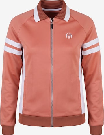 Sergio Tacchini Sweatvest 'Donatello' in Oranje: voorkant