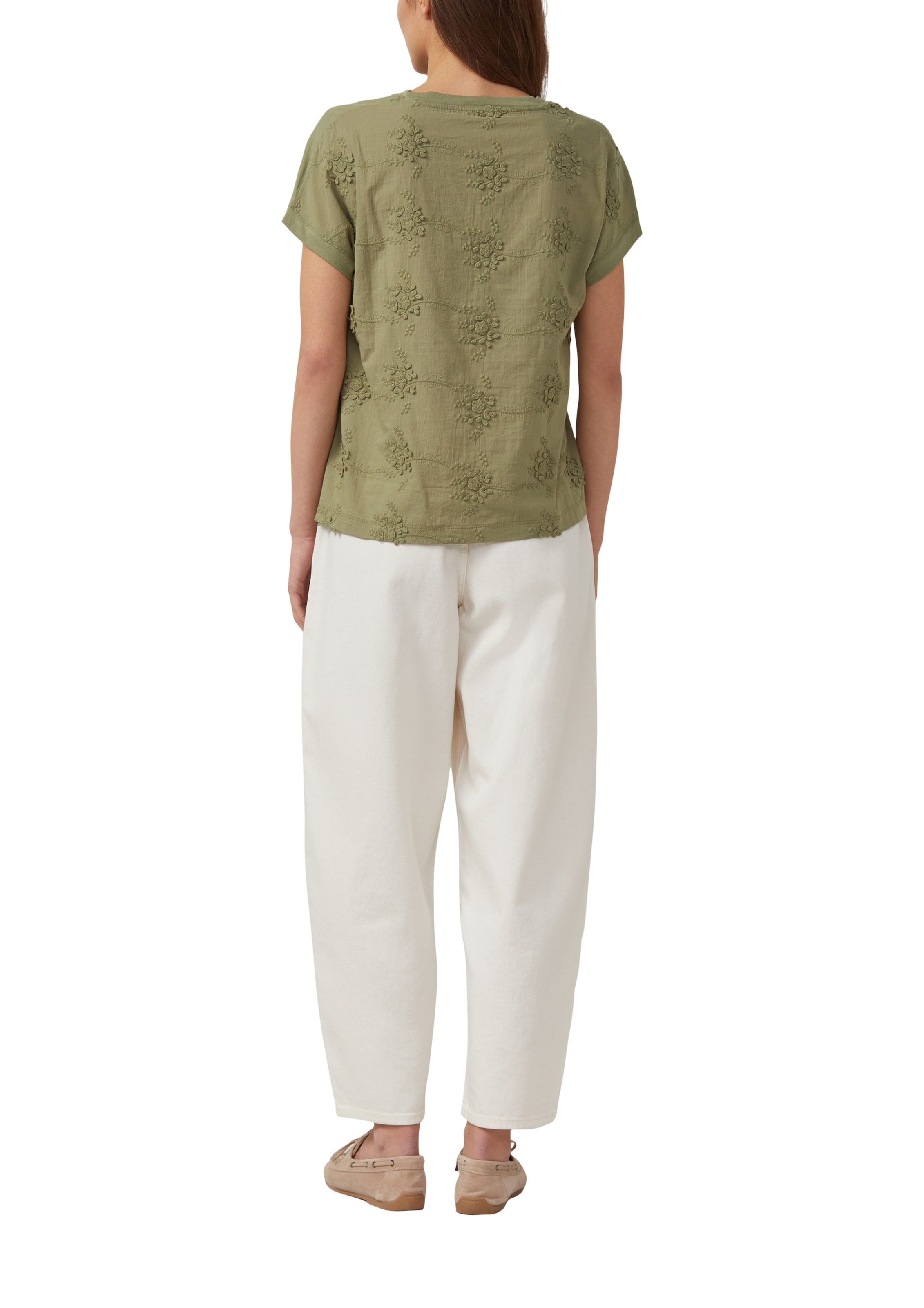 T-shirt s.Oliver en vert