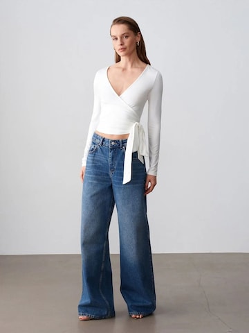 Dilvin Shirt 'Blusen' in White