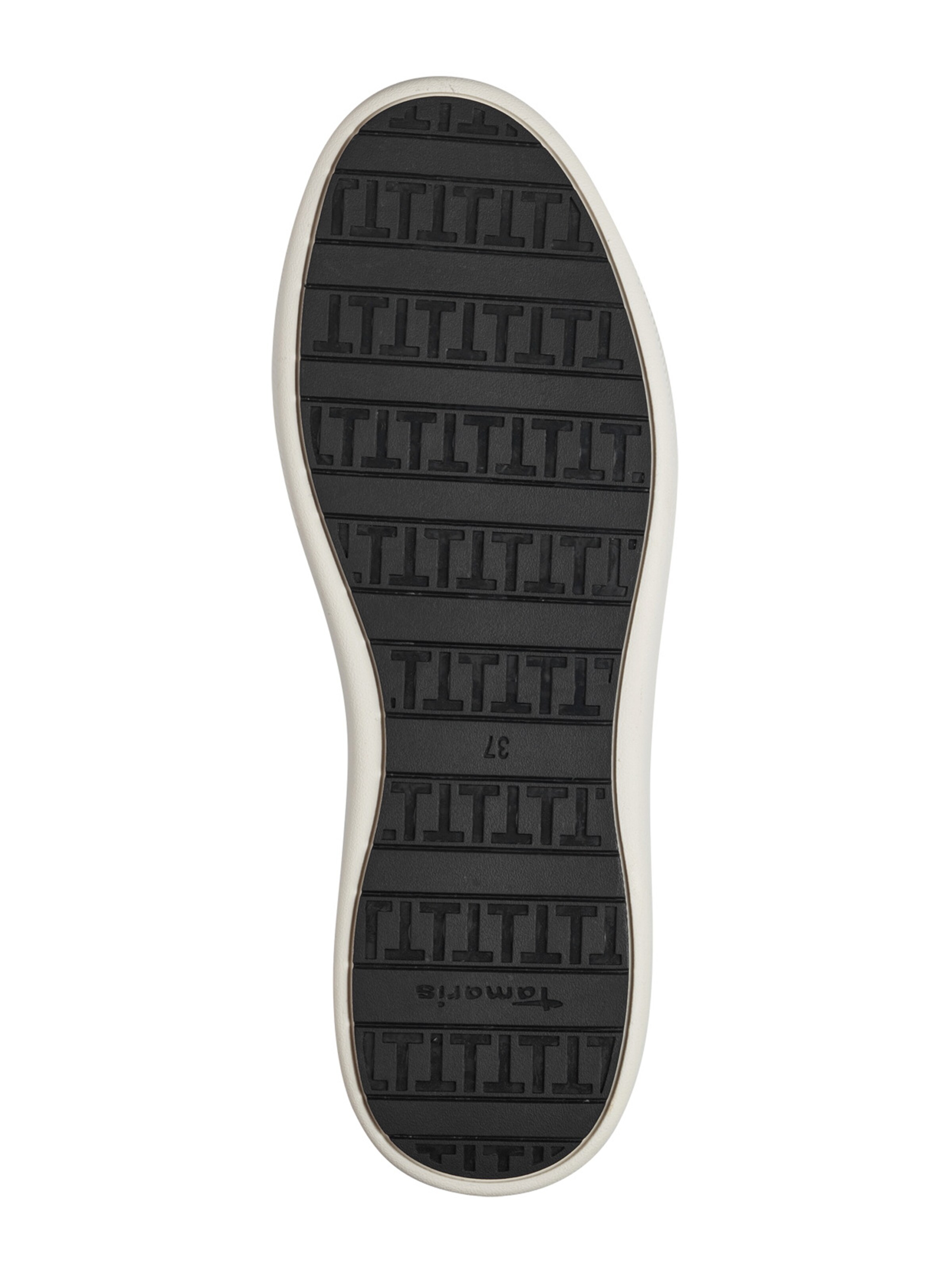 Tamaris Platform trainers in Black