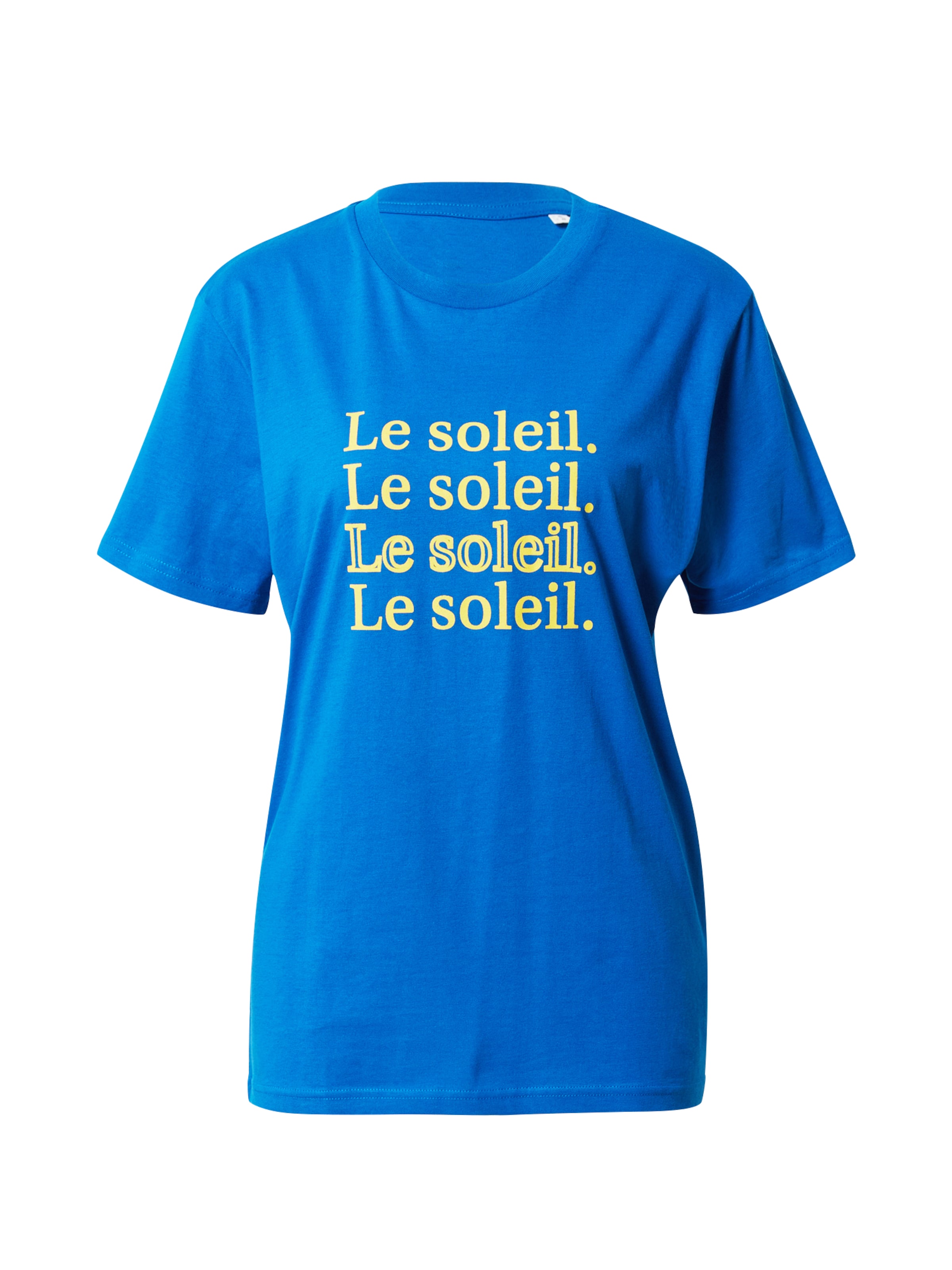 Les Petits Basics Shirt 'Le soleil' in Blue: front