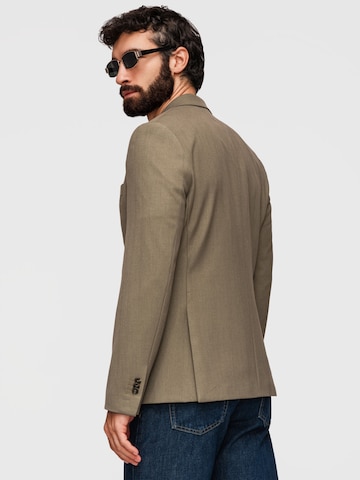 Coupe regular Veste de costume Ombre en vert