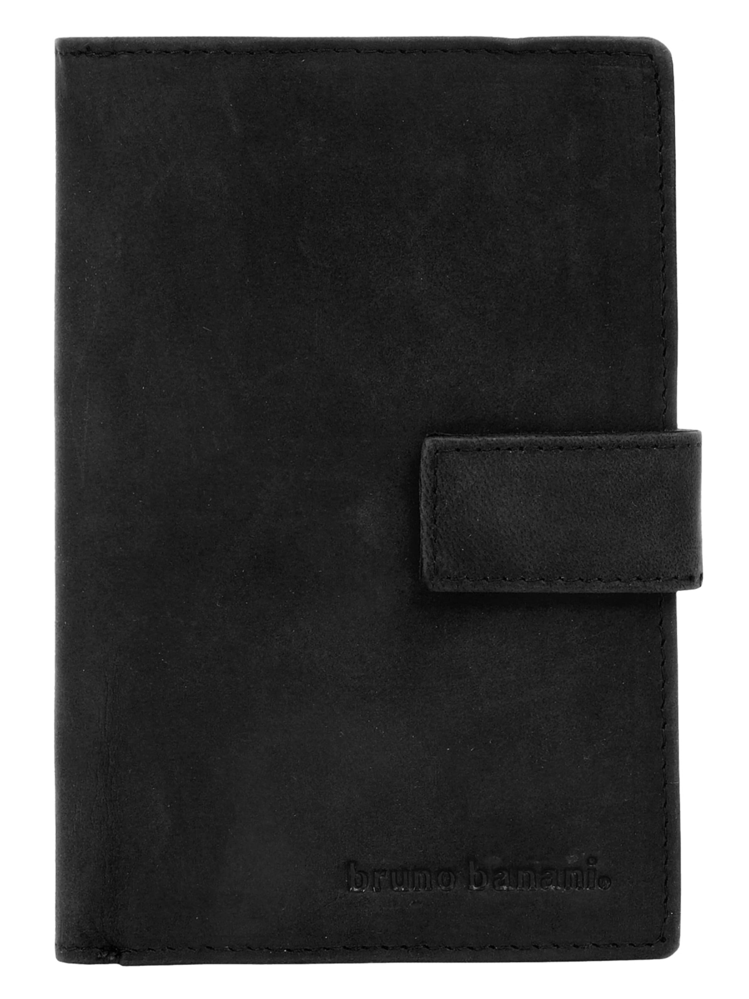 Bruno Banani Portemonnaie‌‌‌‌‌‌ in Schwarz: Vorderseite