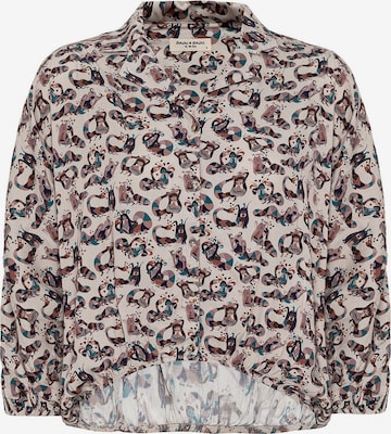 Bluză de la Anou Anou pe bej: față