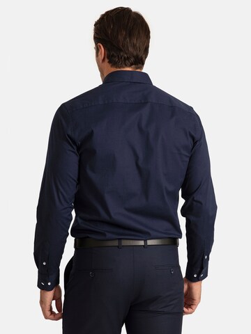 Jacey Quinn Regular fit Button Up Shirt in Blue