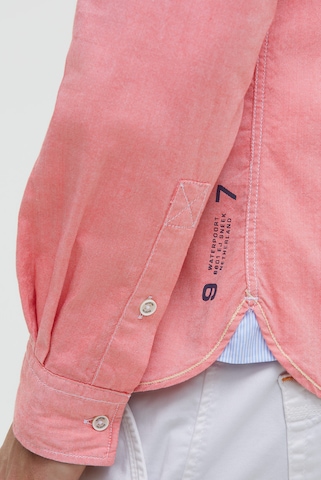 Gaastra Regular fit Button Up Shirt in Orange