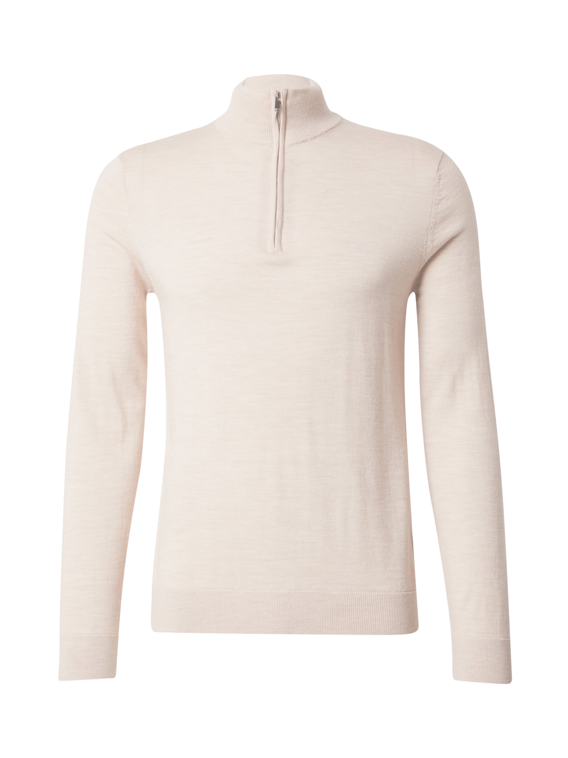 Pull-over 'Tray' SELECTED en beige : devant