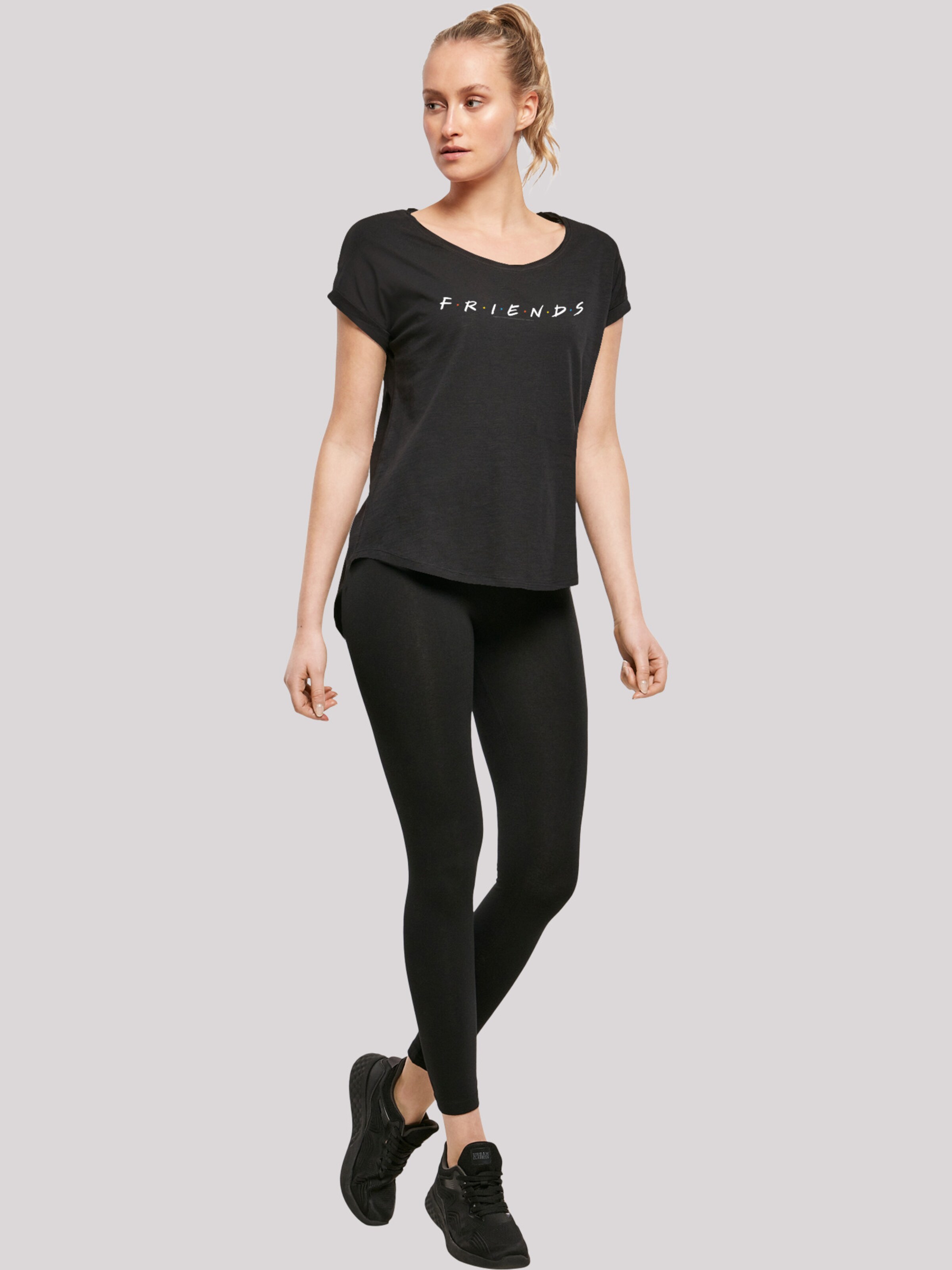 Frauen Shirts & Tops F4NT4STIC Shirt 'FRIENDS TV Serie Text Logo' in Schwarz - IR25531 Frauen Shirts & Tops F4NT4STIC Shirt 'FRIENDS TV Serie Text Logo' in Schwarz - IR25531