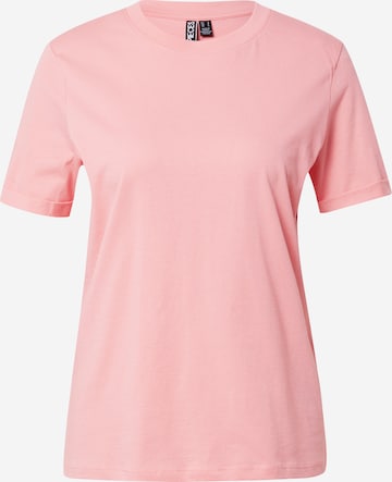 PIECES T-Shirt 'Ria' in Pink: predná strana