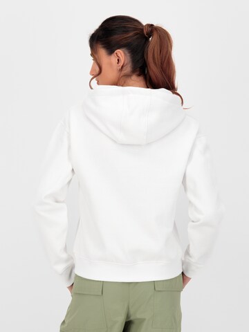 Alife and Kickin Zip-Up Hoodie 'Rana' in White