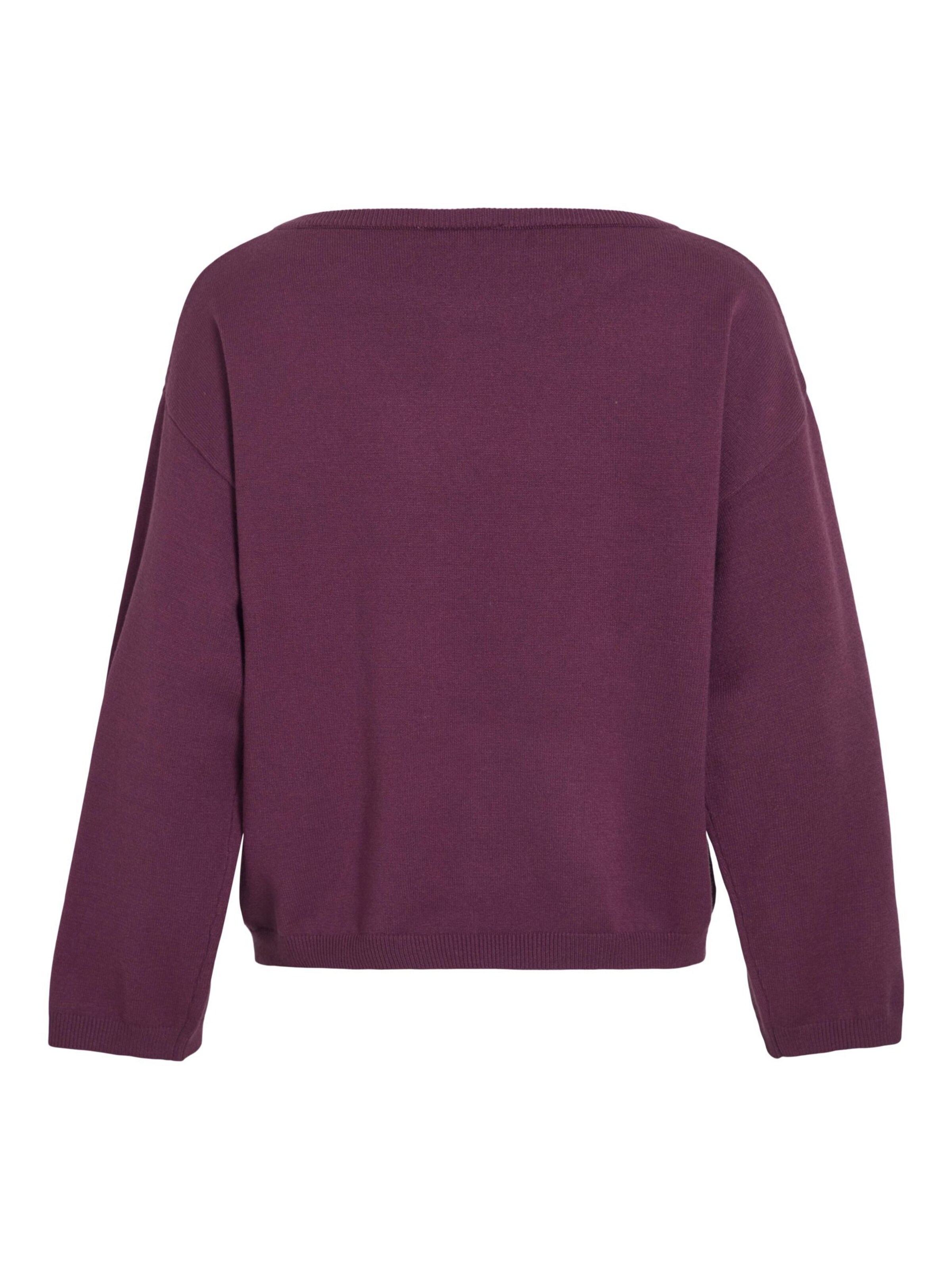 VILA Sweater in Purple