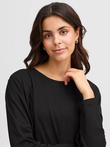 Fransa Shirt ' FRZASHOULDER TEE 5 ' in Zwart