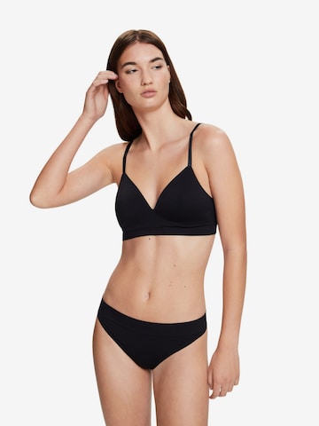 Reggiseno di ESPRIT in nero: frontale