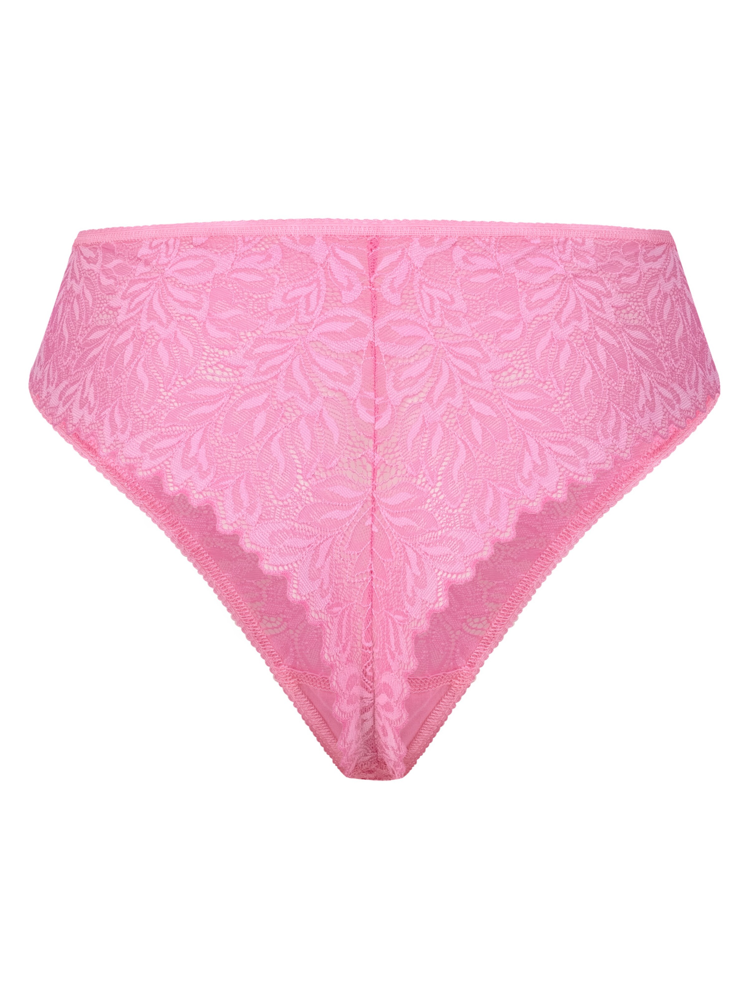 Erlich Textil Thong 'Iconic Lace' in Pink