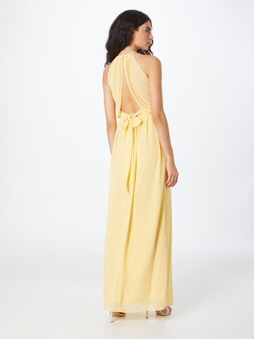 Robe de soirée TFNC en jaune