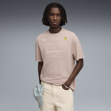 PUMA Performance Shirt in Beige: front