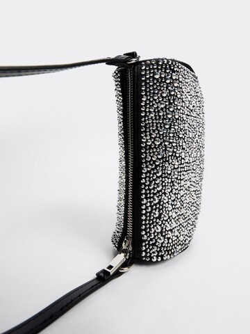 MANGO Tasche 'BRILLO' in Schwarz