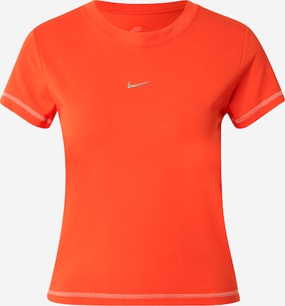Nike Sportswear Μπλουζάκι σε πορτοκαλοκόκκινο / ασημί, Άποψη προϊόντος