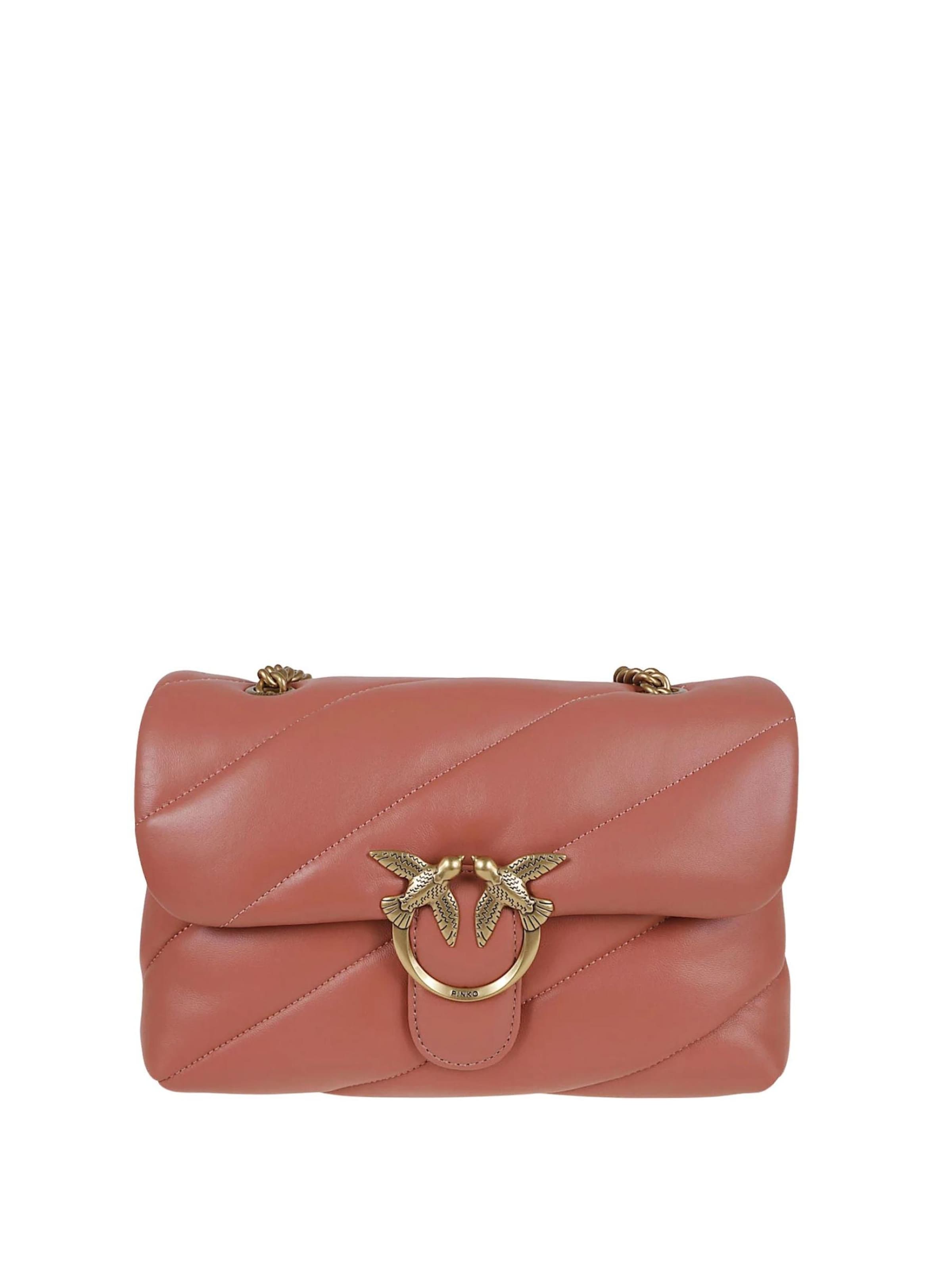 Sacs à main 'Pinko Sacs à main Love Puff Classic Cl Sheep Nap Marron' PINKO en marron : devant