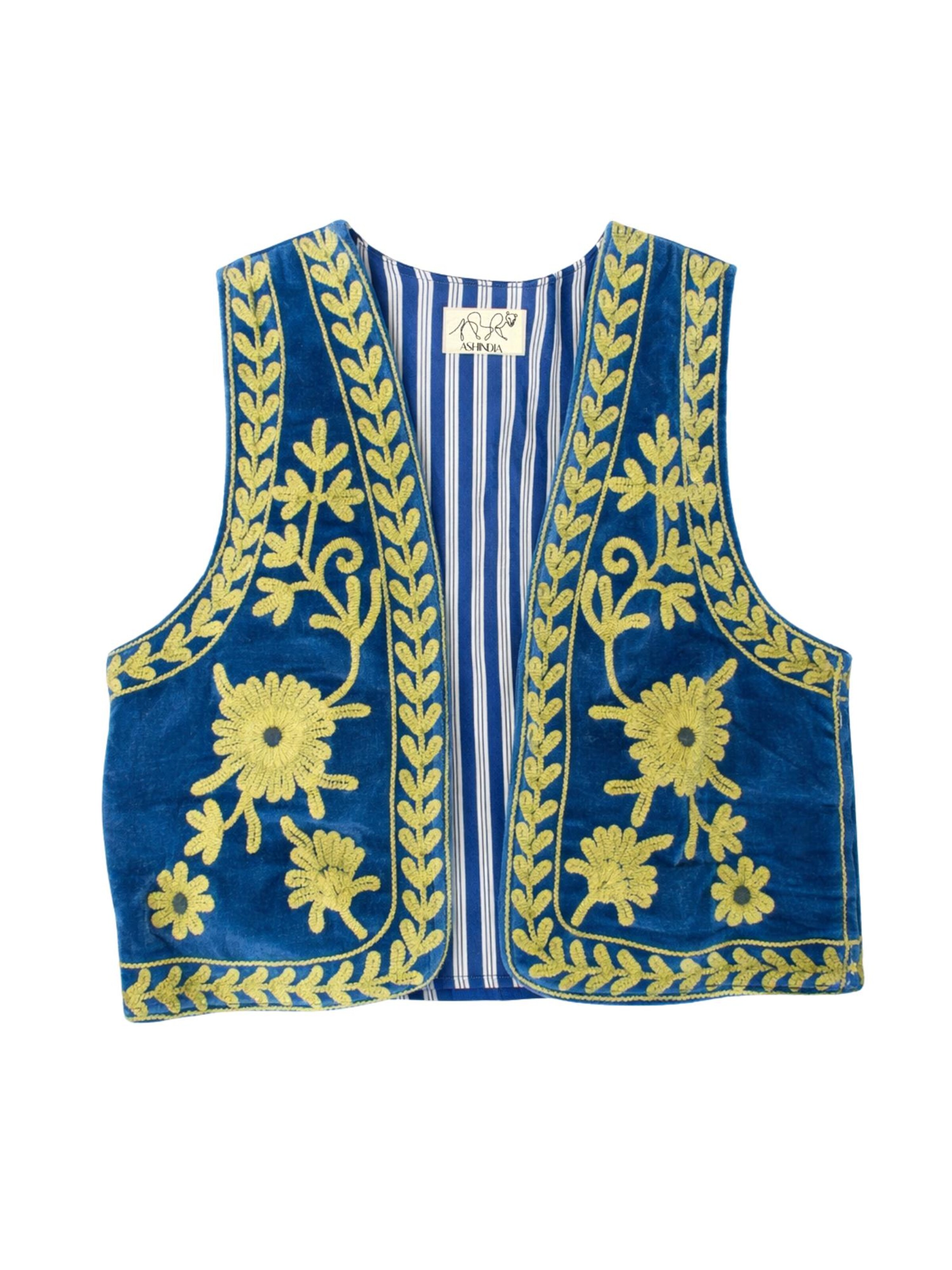 ASHINDIA Vest 'Susi-Weste-ash' in Mixed colors: front