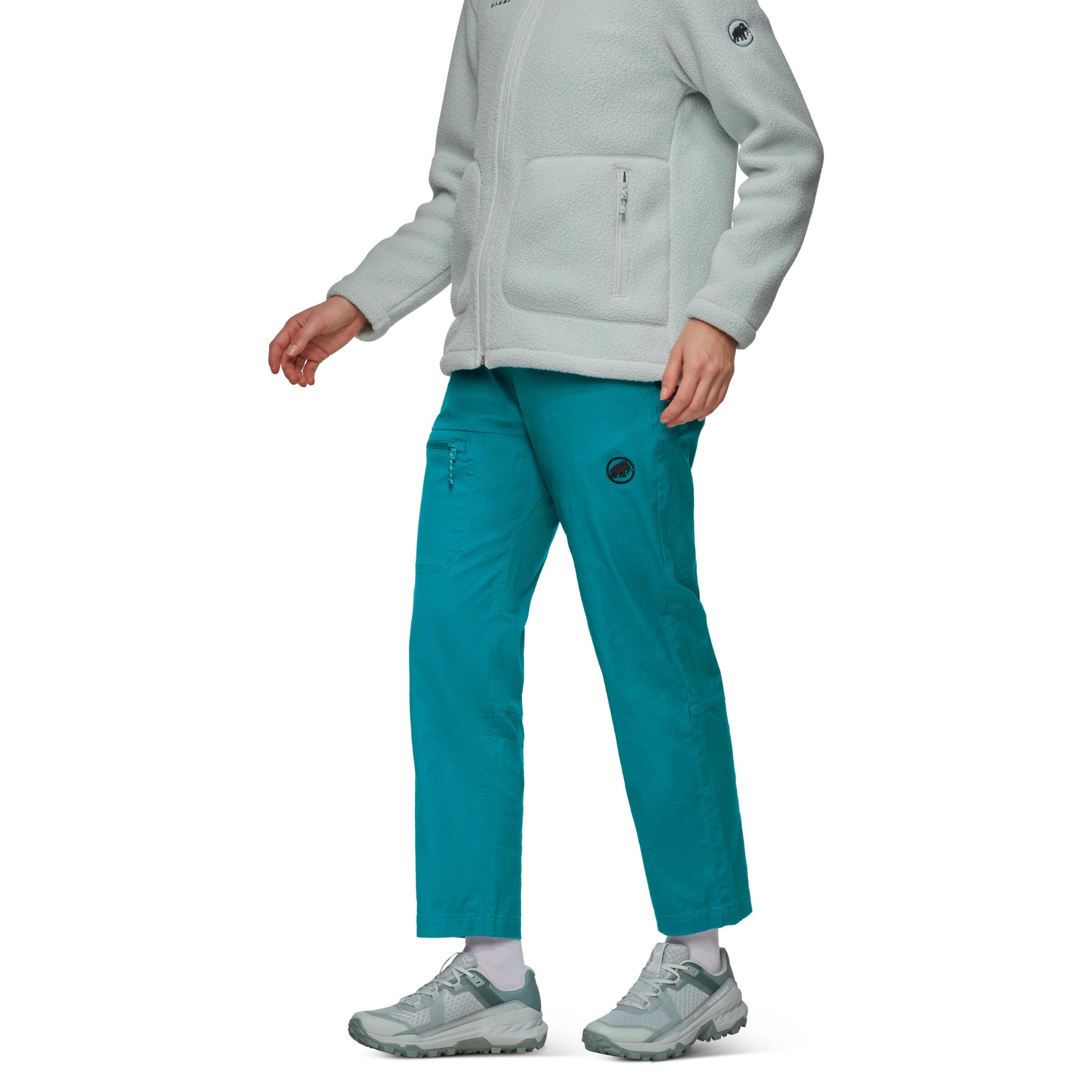 MAMMUT Regular Outdoor Pants 'Tamaro' in Blue