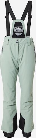 KILLTEC Boot cut Workout Pants in Grey: front