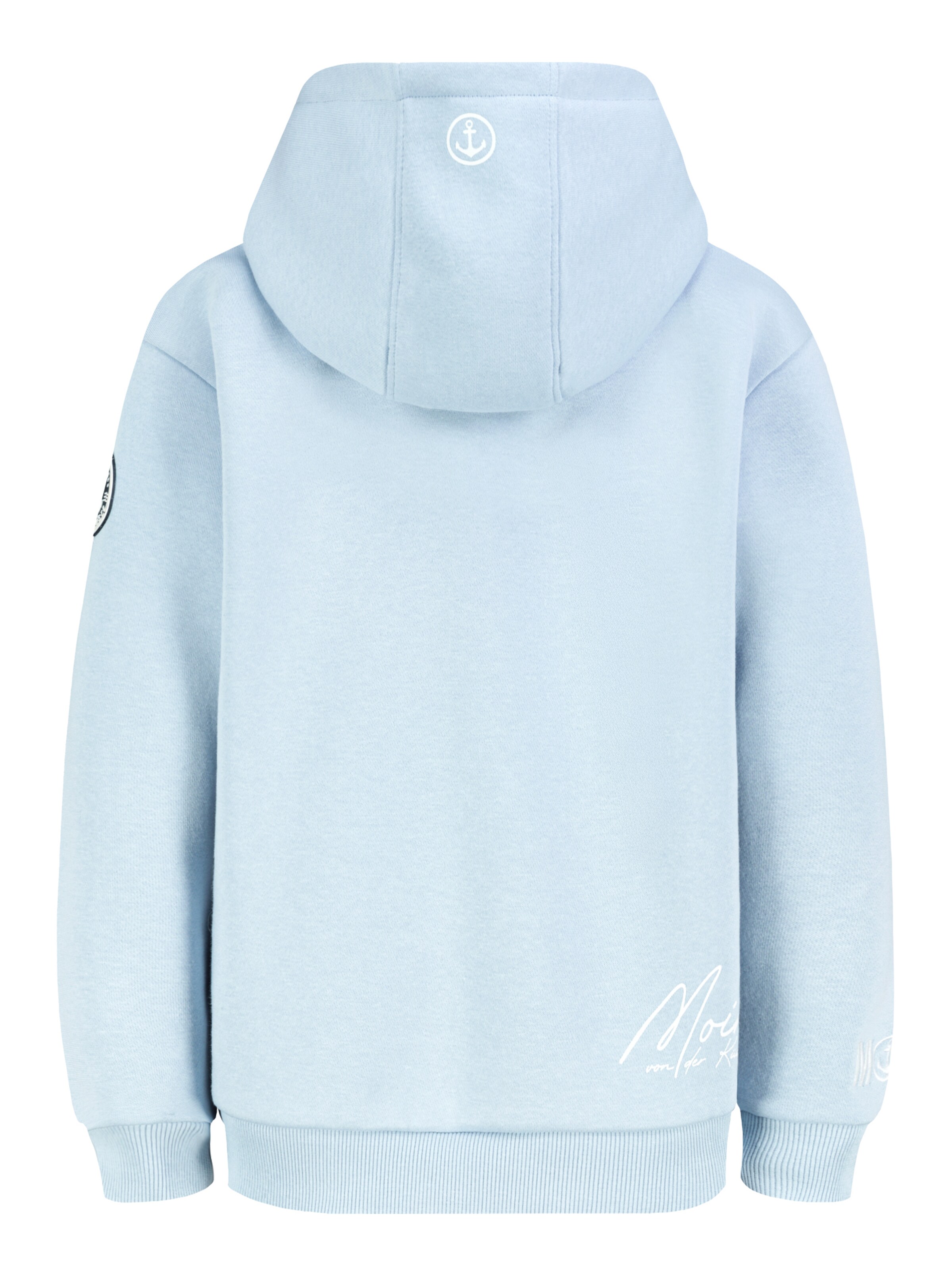 Sublevel Sweatshirt 'Moin' in Blau