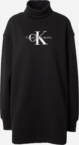 Calvin Klein Jeans Kleid in Schwarz: predná strana