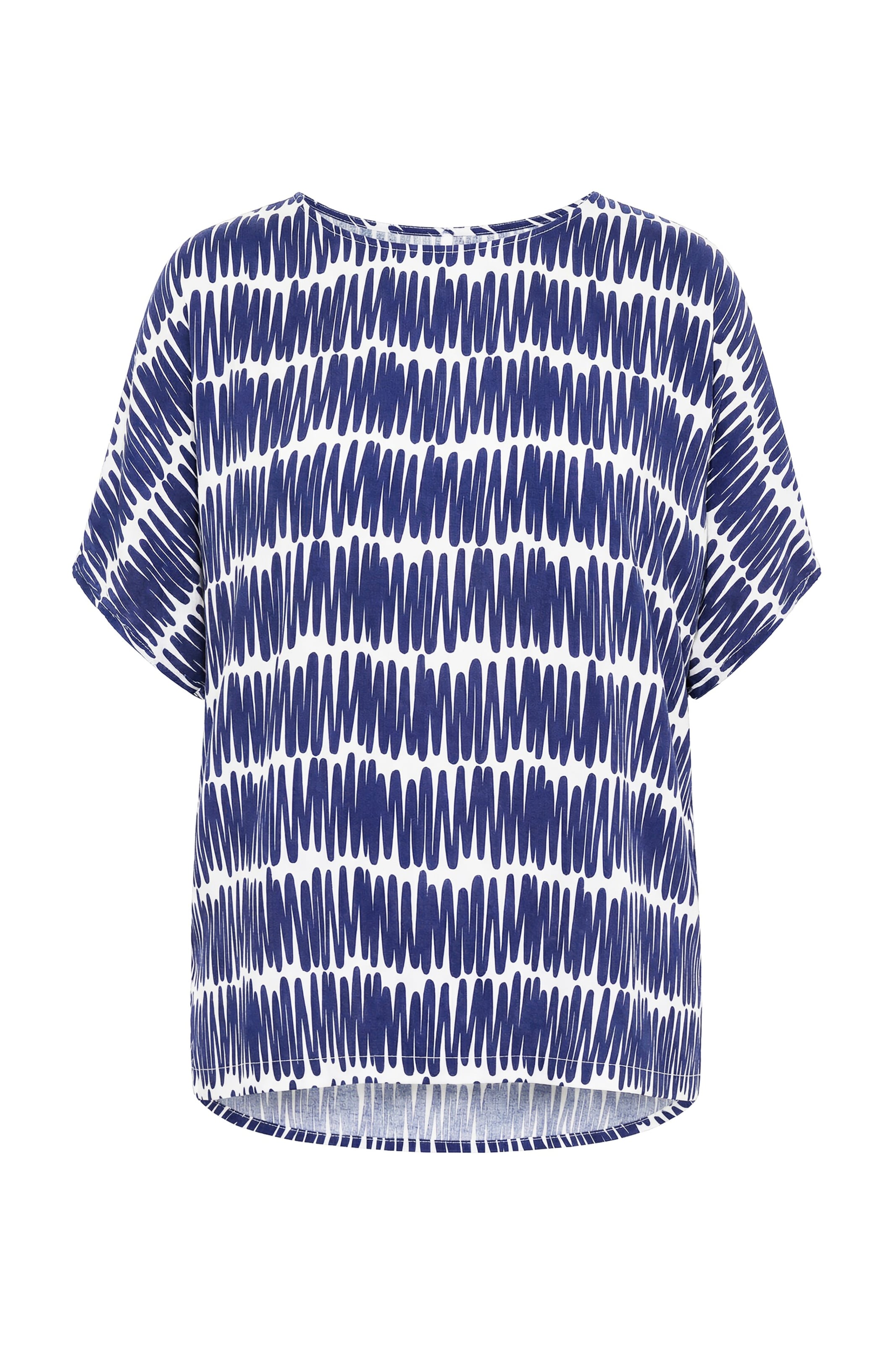 Ulla Popken Tunic in Blue: front