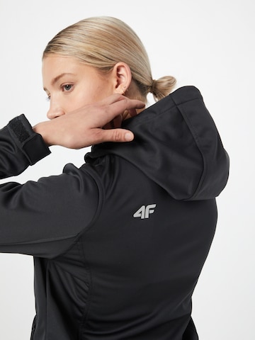 4F Sportjacke in Schwarz