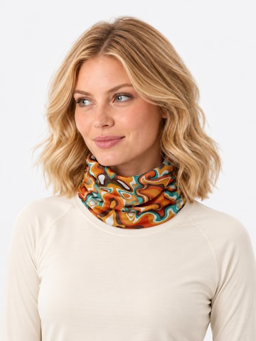 Rune Bandana 'The Cipher | Ice Silk Street-Edge Gaiter' in Orange