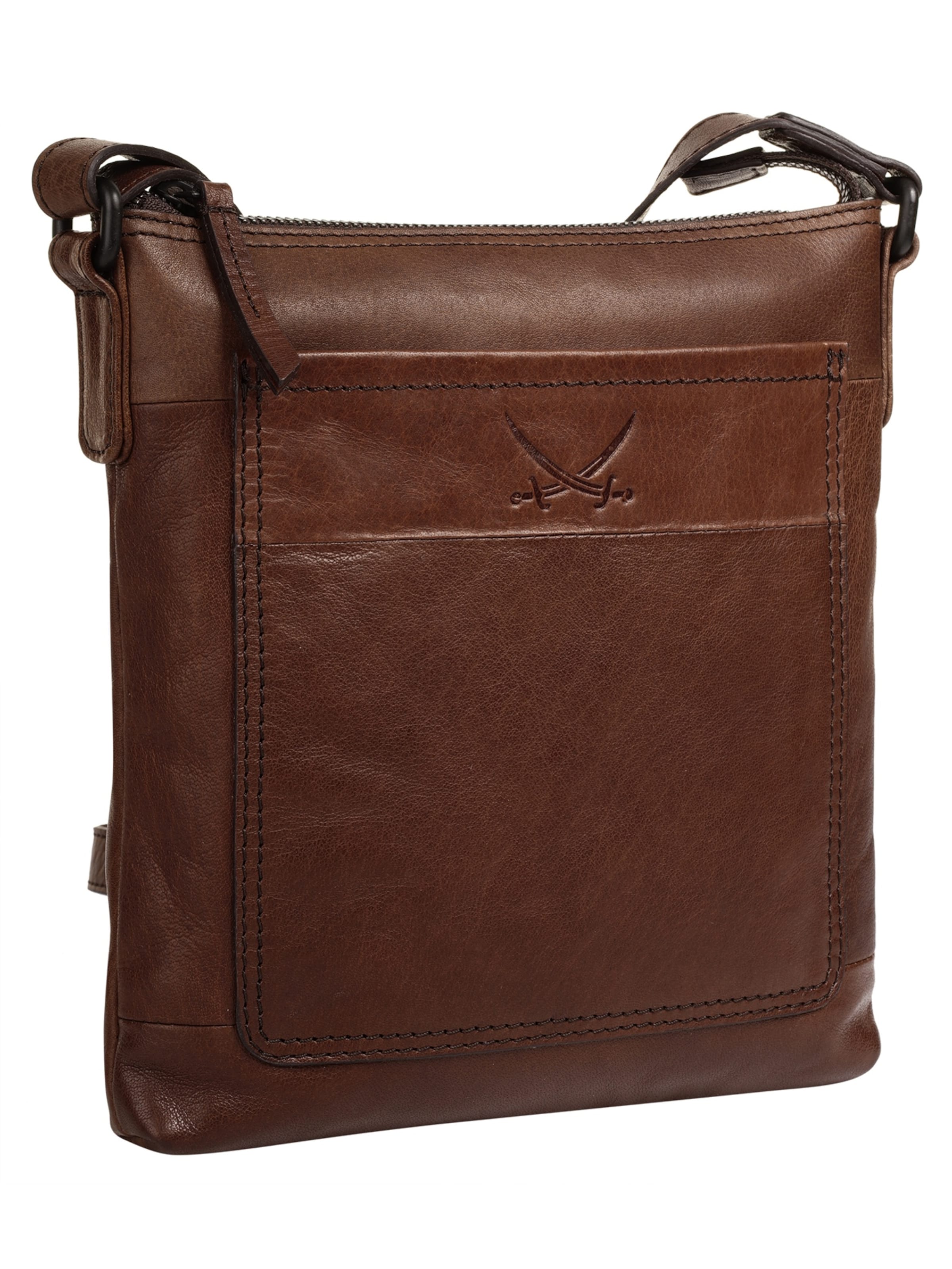 SANSIBAR Crossbody Bag in Brown