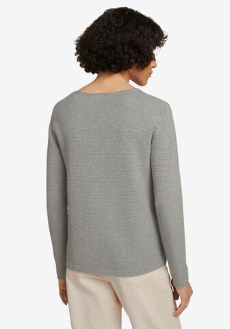 TOM TAILOR Sweater in Grey