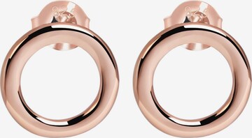 Akzent Earrings '"Charlotte" aus 925 Sterlingsilber, rhodiniert, langlebig' in Gold: front