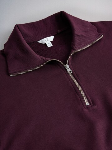 The Set Sweatshirt i lila