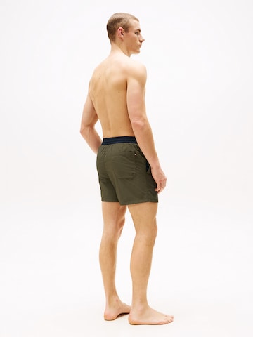 Tommy Hilfiger Underwear Badeshorts 'Heritage' in Grün