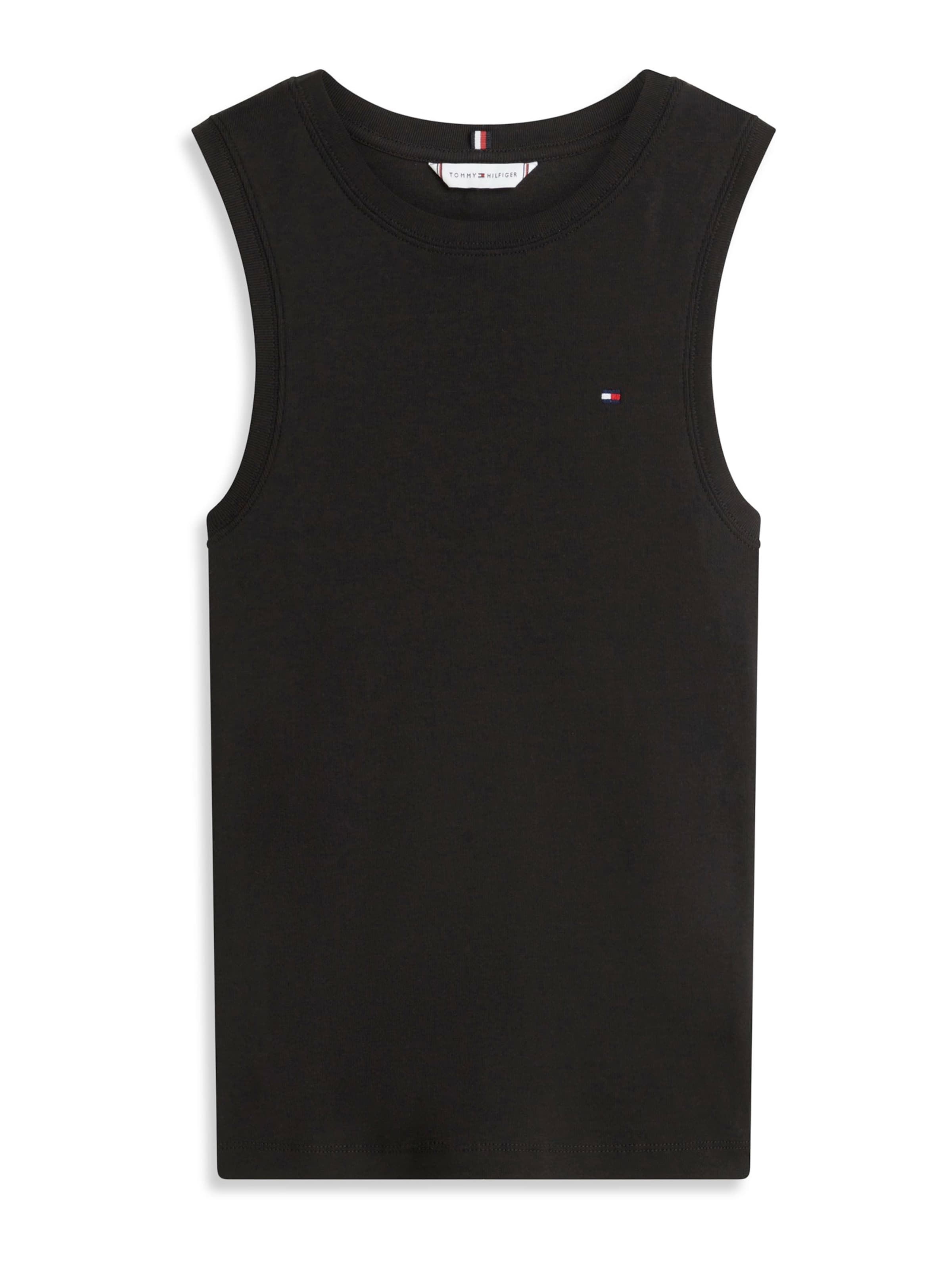 TOMMY HILFIGER Топ 'CODY' в черно: отпред