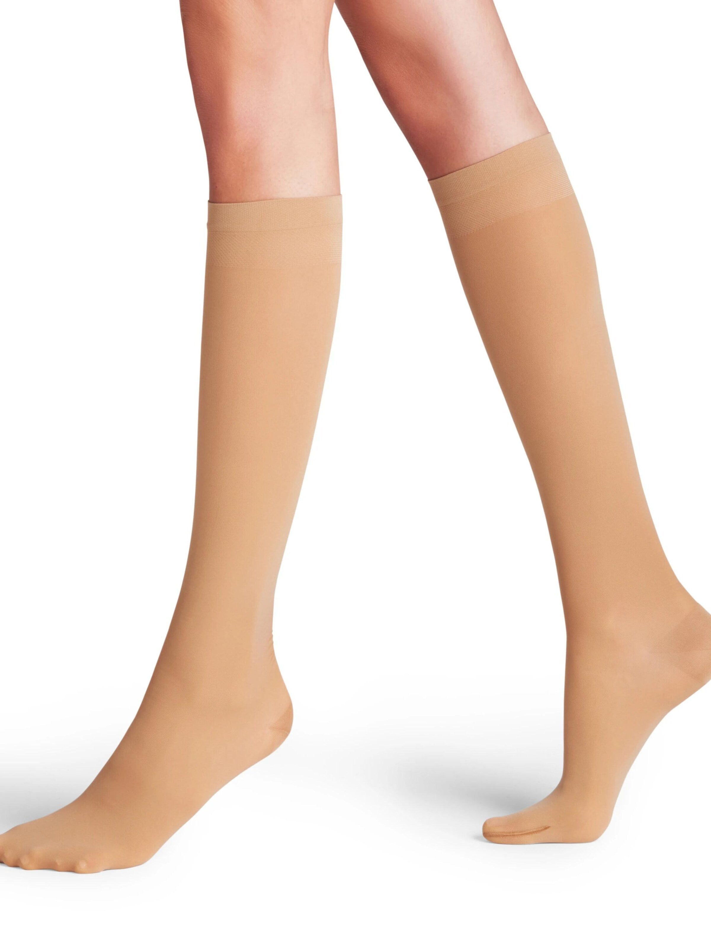 FALKE Kniestrümpfe 'Vitalize'‌‌‌‌‌ in Beige