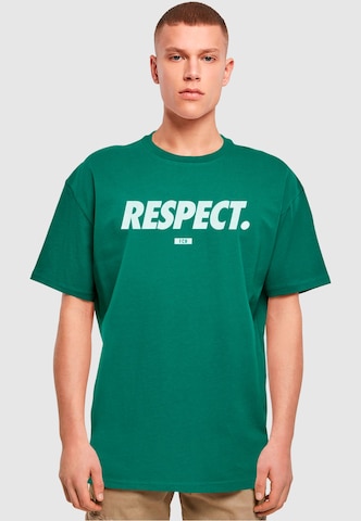 T-Shirt MT Upscale en vert : devant